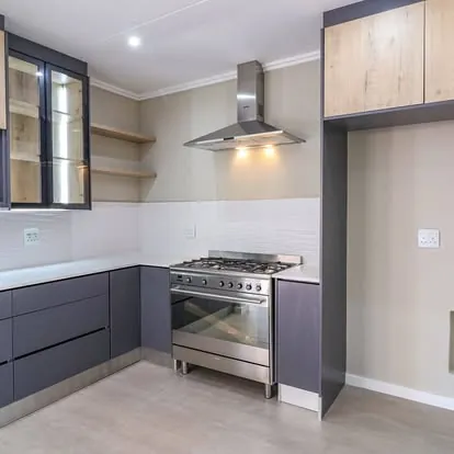 Kitchens project: kitchen grey oven