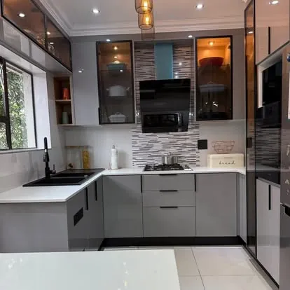 Kitchens project: kitchen grey u