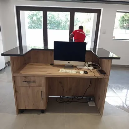 Oak office desk