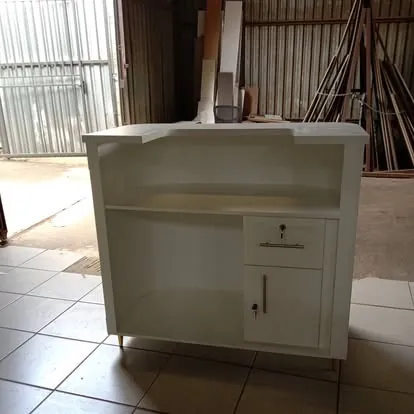 Reception and office project: reception counter