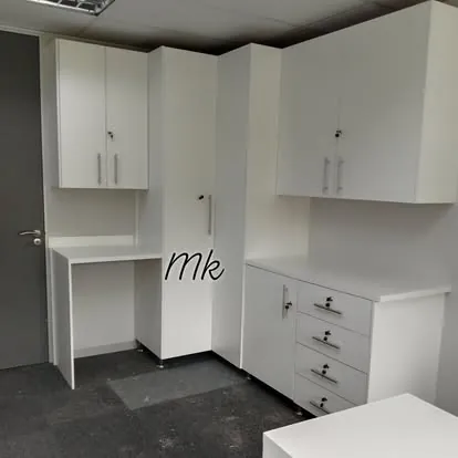 Shelves and units project: unit study white