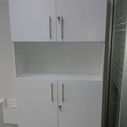 Shelves and units project: unit white cabinet