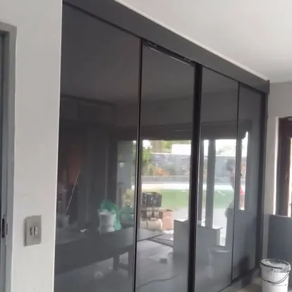 Wardrobes project: wardrobe glass sliding